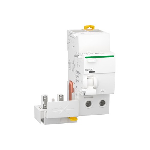 Bloc diff 230VCA (Ph/N) Acti9 Vigi iC60 40A 30mA Type AC 2P Schneider Réf. A9Q11240