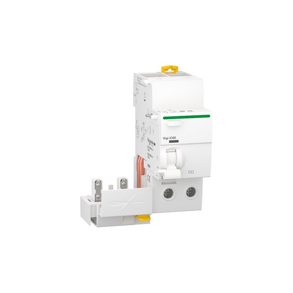 Bloc diff 230VCA (Ph/N) Acti9 Vigi iC60 40A 30mA Type AC 2P Schneider Réf. A9Q11240